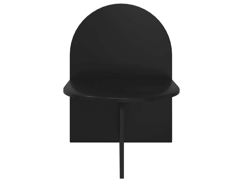  Table de chevet - cabinet de chevet - table de nuit 2 pc chêne noir 48 x 49 x 65 cm  - Conforama E