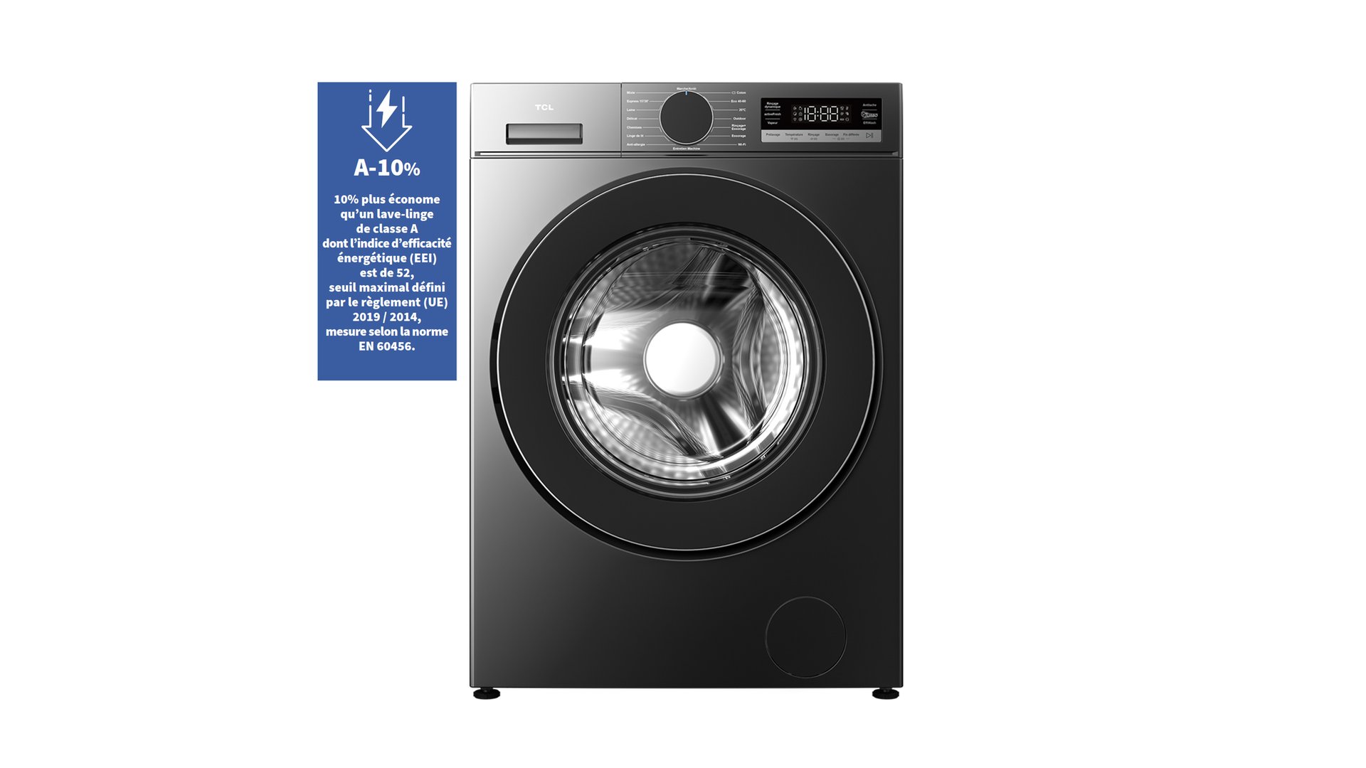 Lave linge ouverture hublot TCL FF0942SA0FR