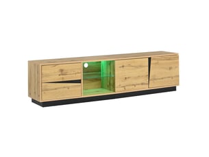 Meuble tv coloris bicolore 180 cm HOMVRA  