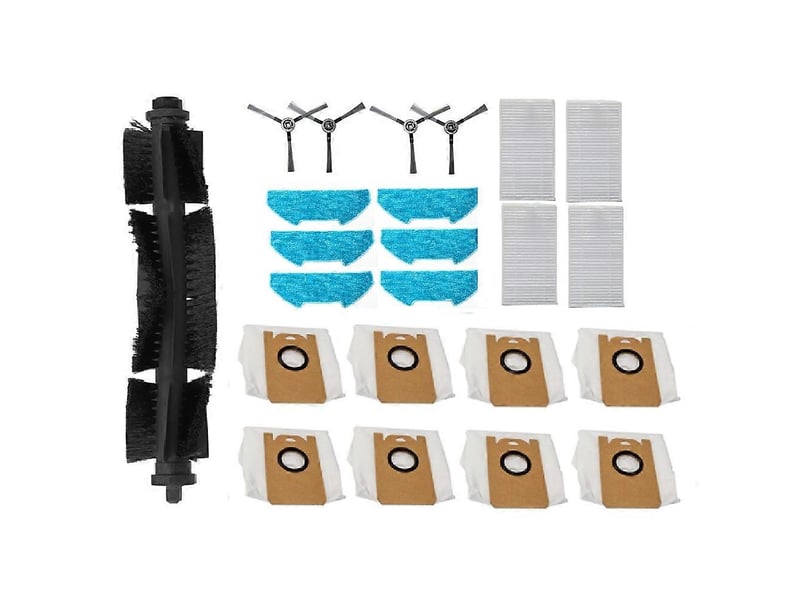  23 pcs for redkey r10 vacuum accessories main side brush mop filter dust bags  - Conforama A