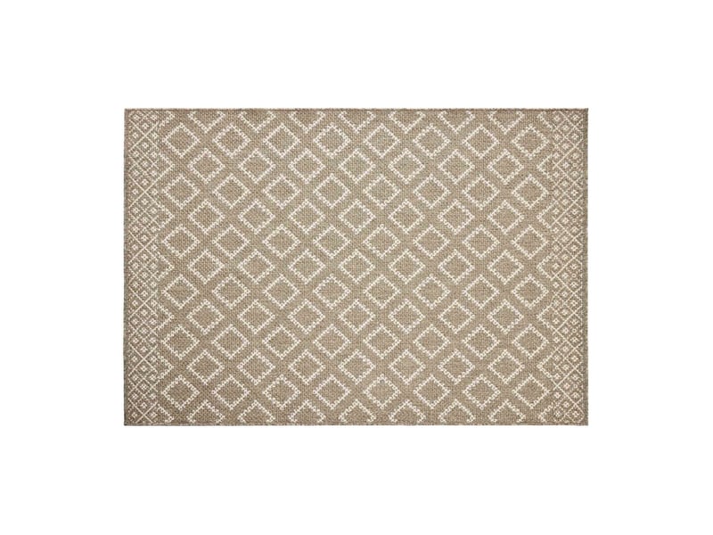  Tapis tissé plat meandro 160x230cm naturel  - Conforama A