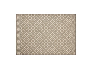 Tapis tissé plat meandro 160x230cm naturel