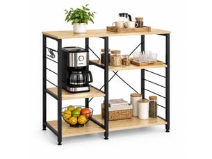 Etagère 90 cm coloris bicolore