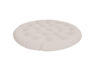 Coussin de chaise papasan, coussin d'assise vianen 100 % polyester blanc cf54225
