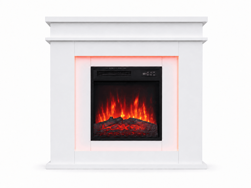  Homavo 18b‑1 : cheminée électrique d’ambiance chauffante, puissance 9001800 w, équipée d’une fonction minuterie et d’une protection contre la surchauffe.  - Conforama A