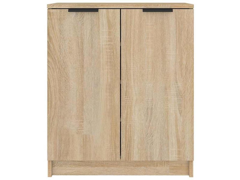  Meuble à chaussure, armoire à chaussures chêne sonoma 59x35x70 cm bois d'ingénierie  - Conforama C