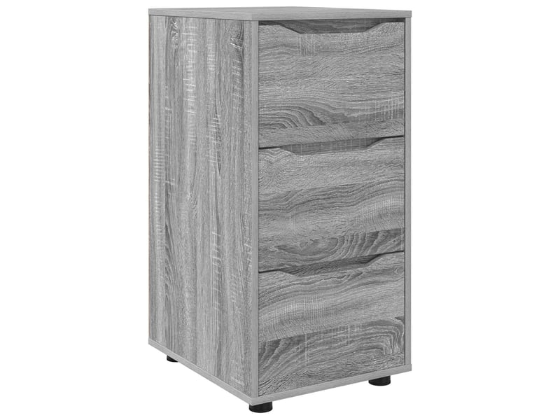  Armoire de rangement, commode de rangement 40 x 48 x 81 cm bois d'ingénierie shl6691  - Conforama A