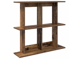 Étagère flottante, étagère suspendue montage mural bois ancien 100 x 20 x 75 cm cf42450