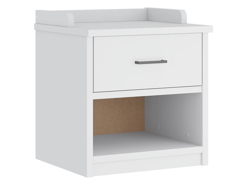  Banc de couloir, banc de rangement sandnes blanc 45x40x50 cm bois de pin massif  - Conforama A