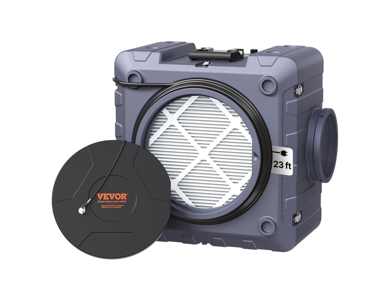 Epurateur deair avec machine a air negatif empilable 3 etapes 550 cfm  - Conforama A