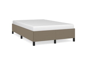 Lit 2 places 120x190cm    coloris taupe
