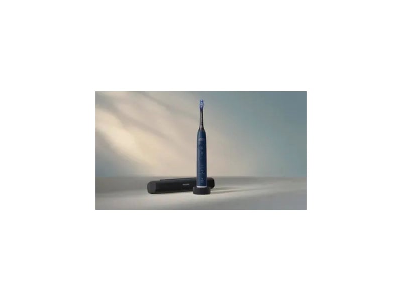  Brosse a dents ultrasonique adulte series 7100 hx742308 bleue avec 4 modes et capteur de pression PHI8720689044042 - Conforama C