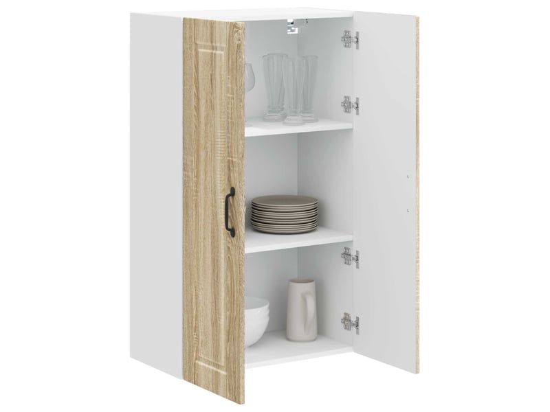  Meuble mural de cuisine, armoire de cuisine chêne sonoma 60x31x100cm shl8694  - Conforama C