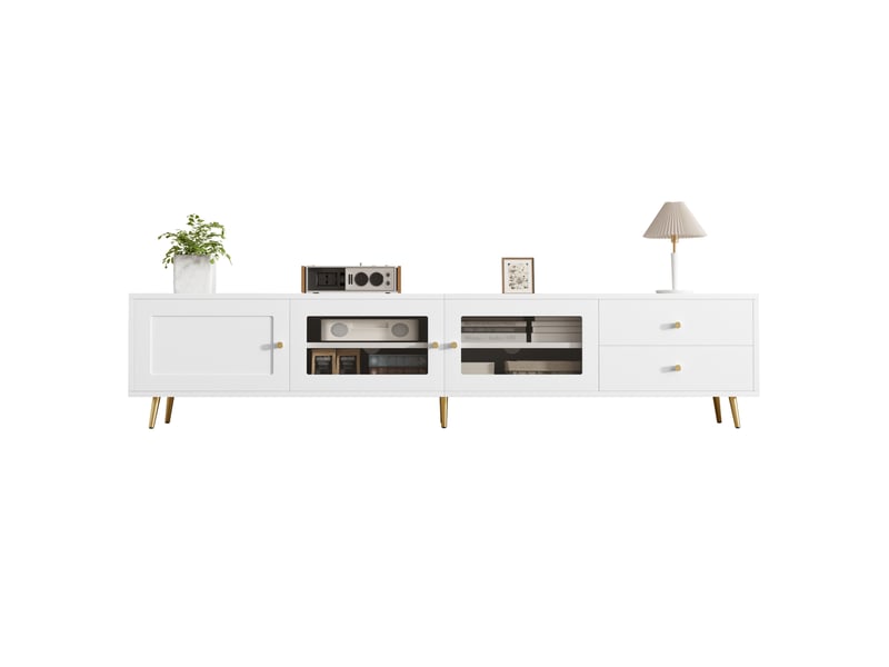  Lit en métal 90x200 cm avec tête de lit de rangement, éclairage led, bureau et tiroirs, lit multifonction  - Conforama A