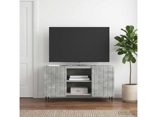 Meuble tv coloris gris 102 cm <strong></strong>  <strong></strong>