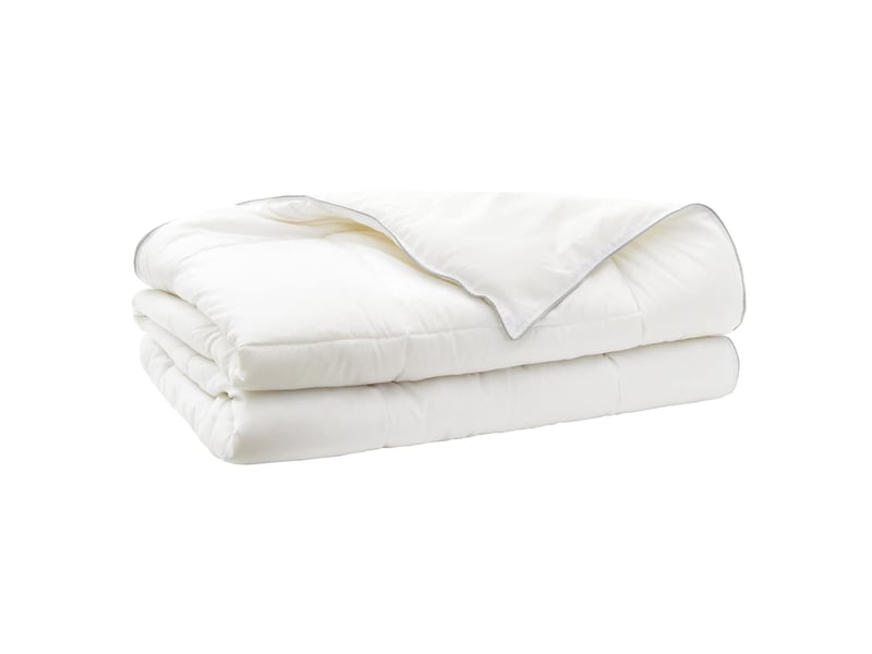  Couette - duvet 140x200 cm été 200 gsm laine australienne blanc  - Conforama A