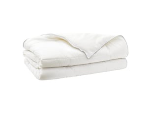 Couette - duvet 140x200 cm été 200 gsm laine australienne blanc