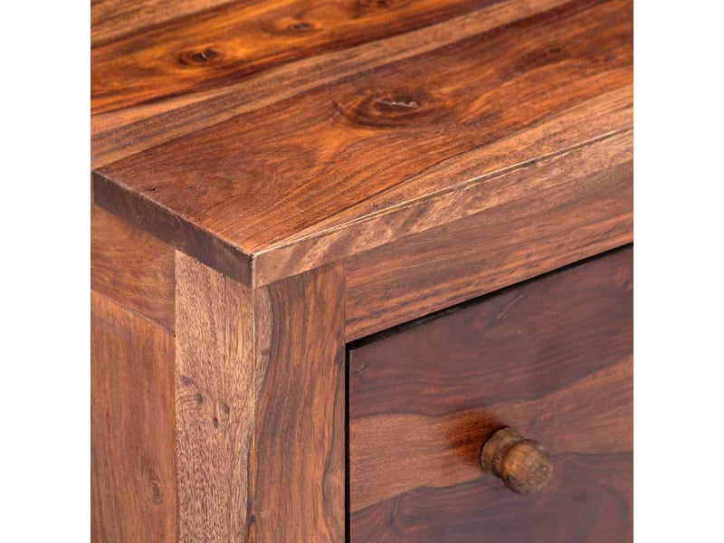  Table basse - table de salon - table à thé 90x50x30 cm bois massif  - Conforama C