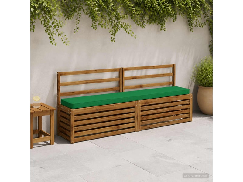 Coussin de banc, coussin d'assise, coussin pour chaisecanapé 1 pièce vught 100 % polyester vert cf52377 - Conforama B