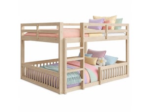 Lit superposé 160x200 cm <strong>HAVRYA</strong> <strong></strong> coloris naturel