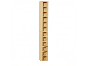 Bibliotheque coloris naturel 12 étagère(s) BEAUNIV - 21 cm x 175 cm