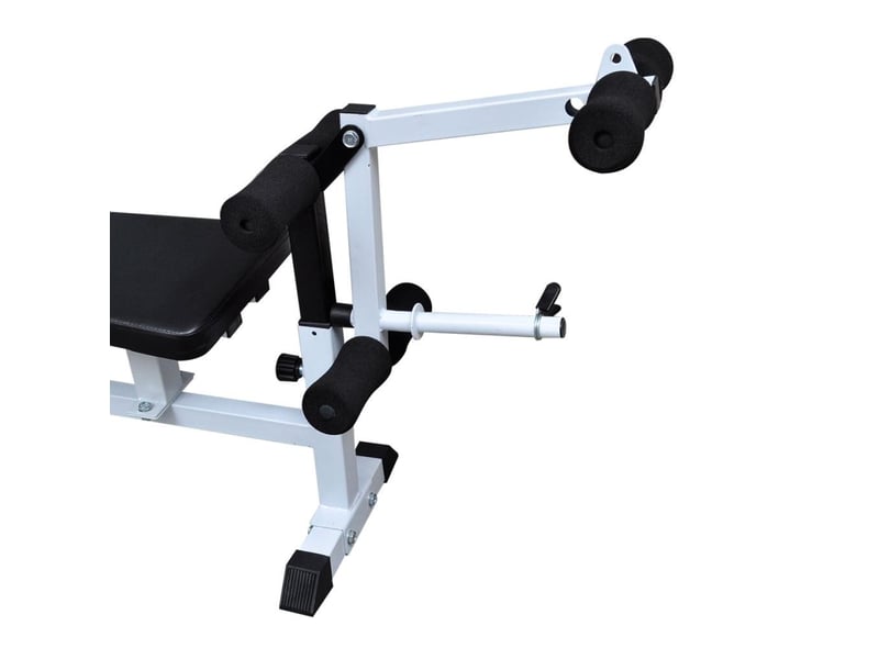  Banc de musculation universel avec support pour haltère sport fitness musculation 0702057  - Conforama E