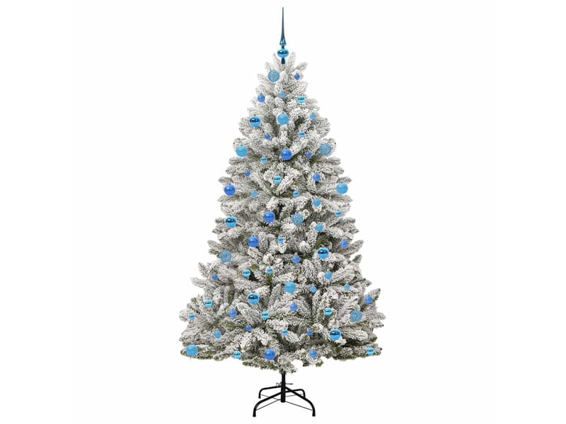  Sapin de noël - arbre de noël artificiel 180 cm 300 led blanc chaud  - Conforama D