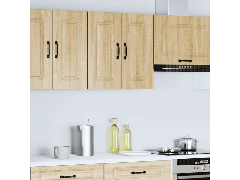  Armoire murale de cuisine kalmar chêne sonoma bois d'ingénierie shl4293  - Conforama B