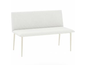 Banc  coloris beige <strong>COVREO </strong> <strong></strong> - 120 cm