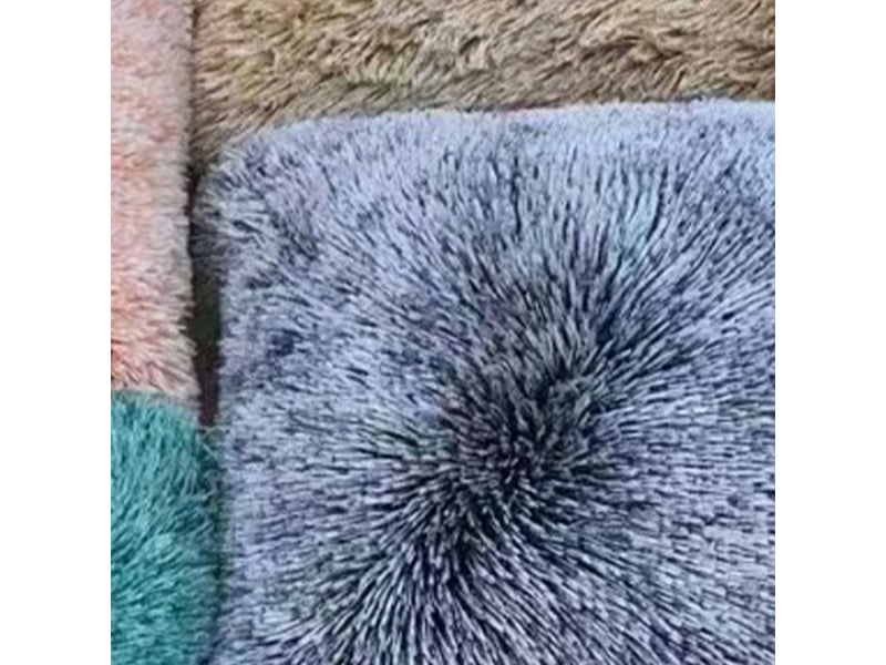  Coussin carré en tissu bleu 42x42 cm  - Conforama E