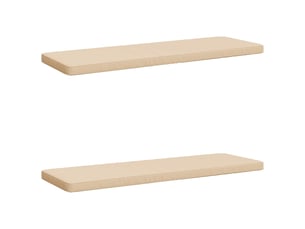 Lot de 2 coussins de banc, coussins d'assise vught 100 % polyester crème cf57945