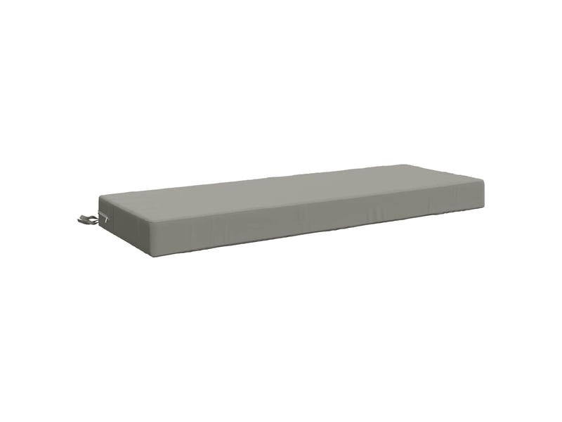  Coussin d'assise, coussin pour chaisecanapé soest 100 % polyester gris 120 x 40 x 10 cm cf51429  - Conforama A