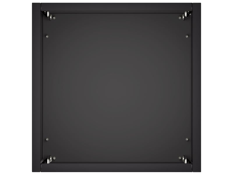  Jardinière - cache-pot de jardin 2 pcs noir 20 x 20 x 40 cm  - Conforama E