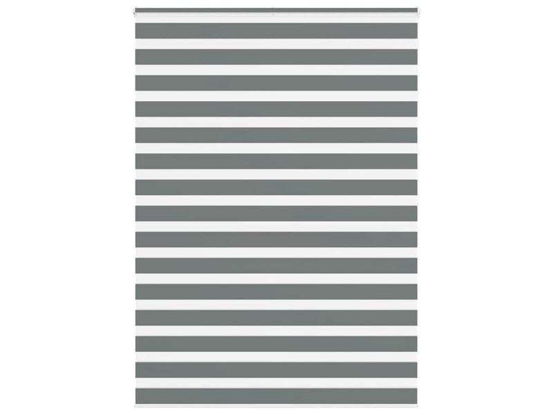  Store zèbre, store de fenêtre gris foncé largeur du tissu 150,9 cm polyester cf48580  - Conforama B