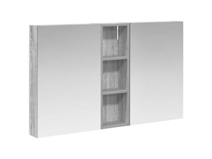 Ensemble de meubles de salle de bain 3 pcs 100x10.5x60.5 cm shl28