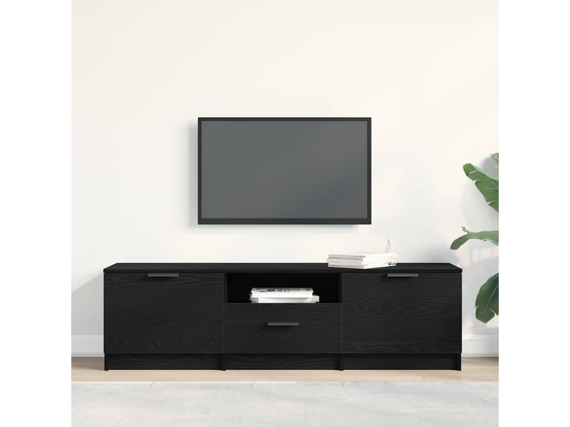  Meuble tv - banc tv - meuble de rangement 140 x 35 x 40 cm bois d'ingénierie  - Conforama D