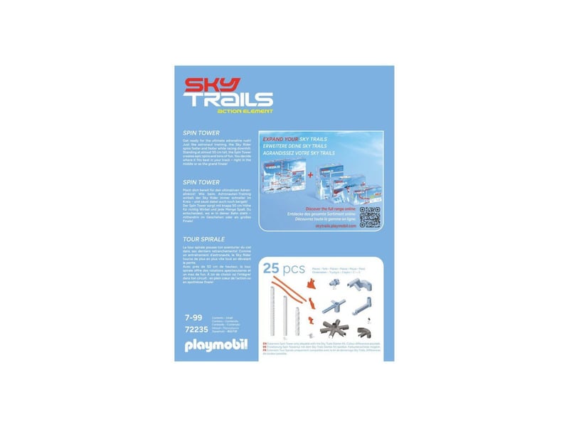  Piste billes sky trails tour spirale 72235 extension 25 pieces PL72235 - Conforama D