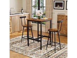 Ensemble table carré(e)  2 chaise(s)  <strong></strong> <strong></strong> 