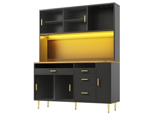 Buffet <strong></strong> <strong>OMNIGLINT TRADING LTD</strong> - 145 cm coloris noir