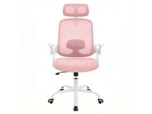 Chaise de bureau <strong>DESMIU</strong> <strong></strong> avec assise réglable en hauteur