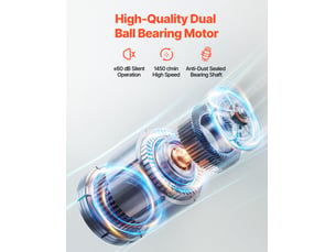 Ventilateur de table VEVOR - 110 watts