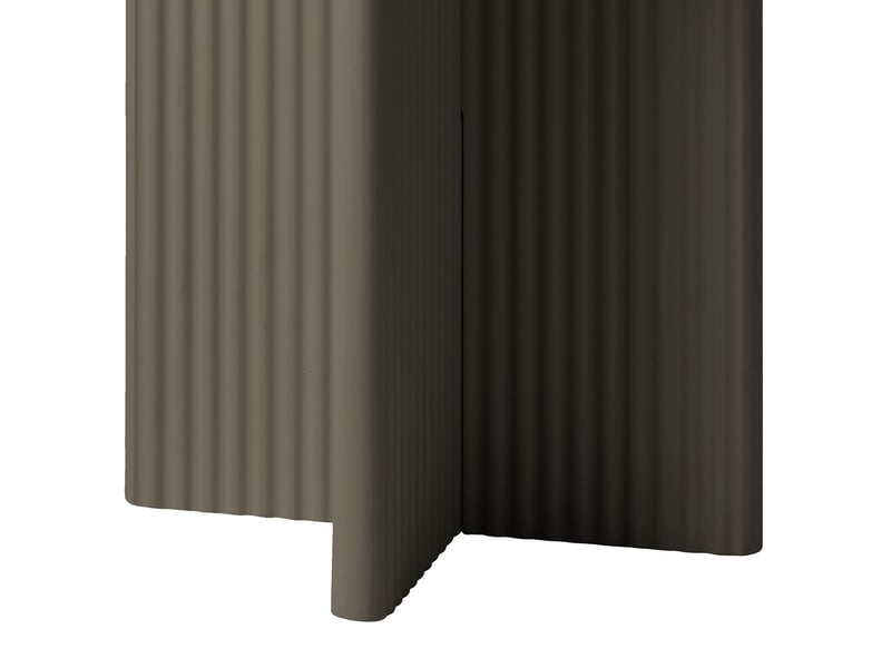  Table d'appoint ronde 50x55 cm vert foncé - asko  - Conforama C