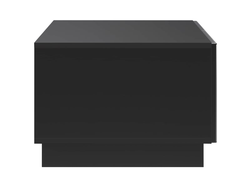  Table basse - table de salon - table à thé noir 102 x 50,5 x 35 cm bois composite  - Conforama E