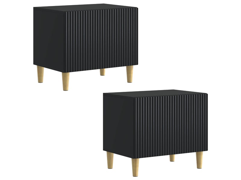 Meuble tv - banc tv - meuble de rangement noir bois d'ingénierie  - Conforama D