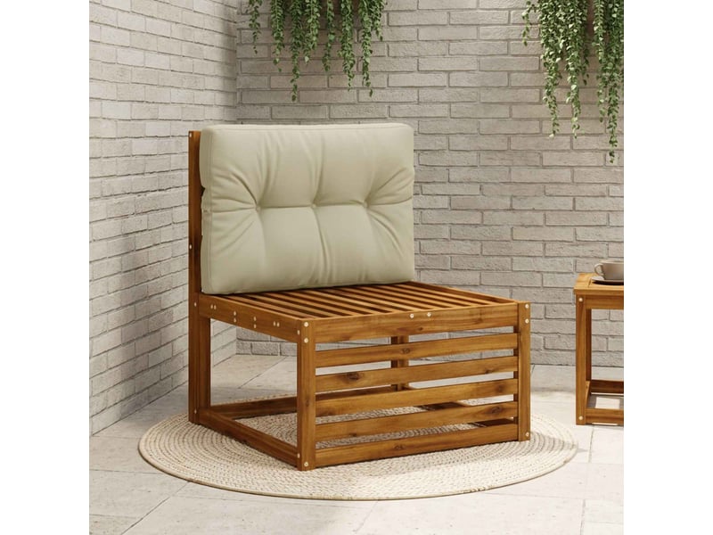  Coussin de dossier de palette, coussin de dos vianen 100 % polyester vert clair cf55188  - Conforama B