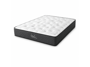 Matelas 180x200 cm HOMYFRANCE   Ressorts ensachés soutien Ferme épaisseur 25 cm