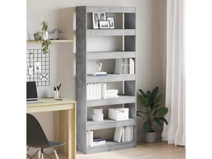 Bibliotheque coloris gris <strong></strong> <strong></strong> - 80 cm x 198 cm