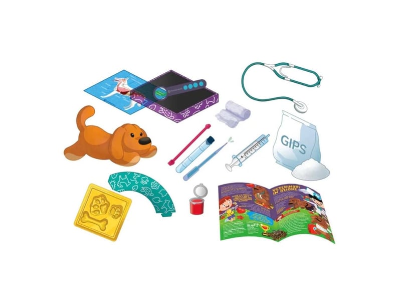  Coffret scientifique clementoni 50712 science  and  jeu - s.o.s petit vétérinaire 8005125507122 - Conforama D