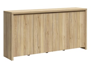 Buffet 4 porte(s)     - 182 cm coloris naturel 