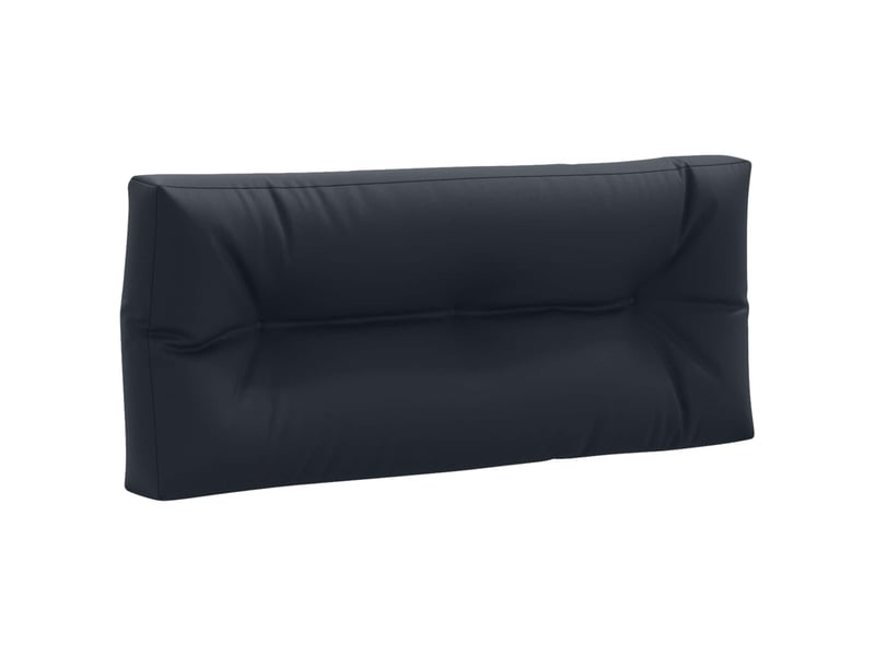  Coussin de dossier de palette, coussin de dos vianen 100 % polyester bleu foncé cf55150  - Conforama A